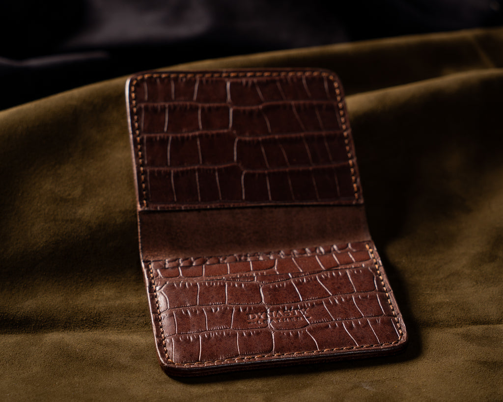 Crocodile Bifold Cardholder