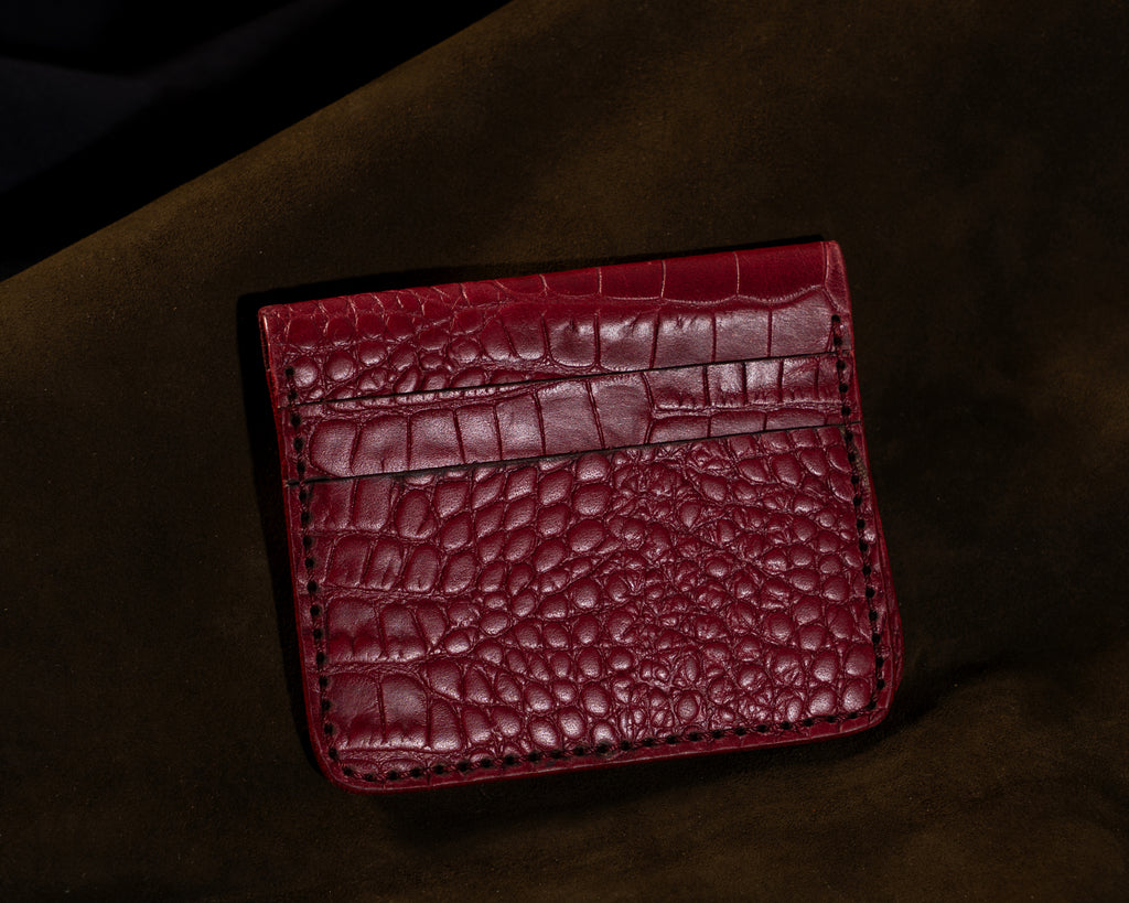 Crocodile Bifold Cardholder