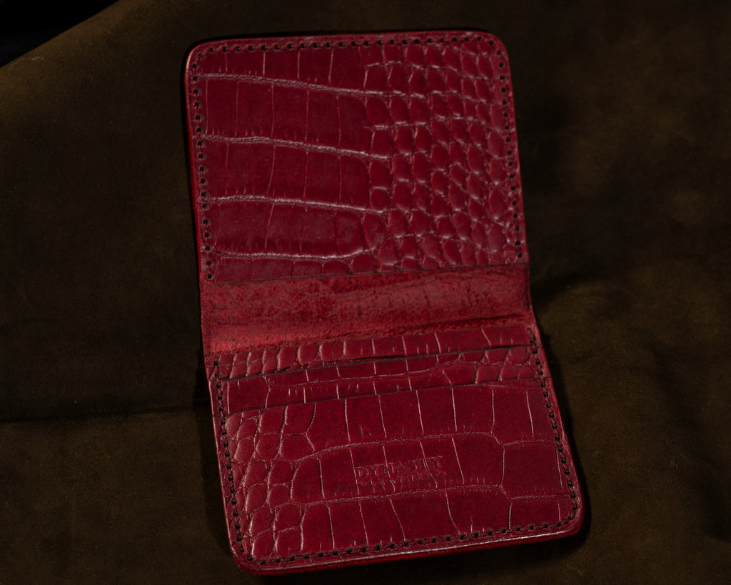 Crocodile Bifold Cardholder