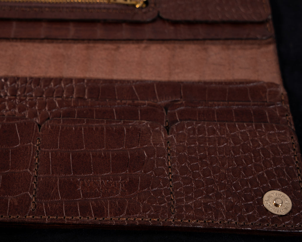 Crocodile Long Wallet