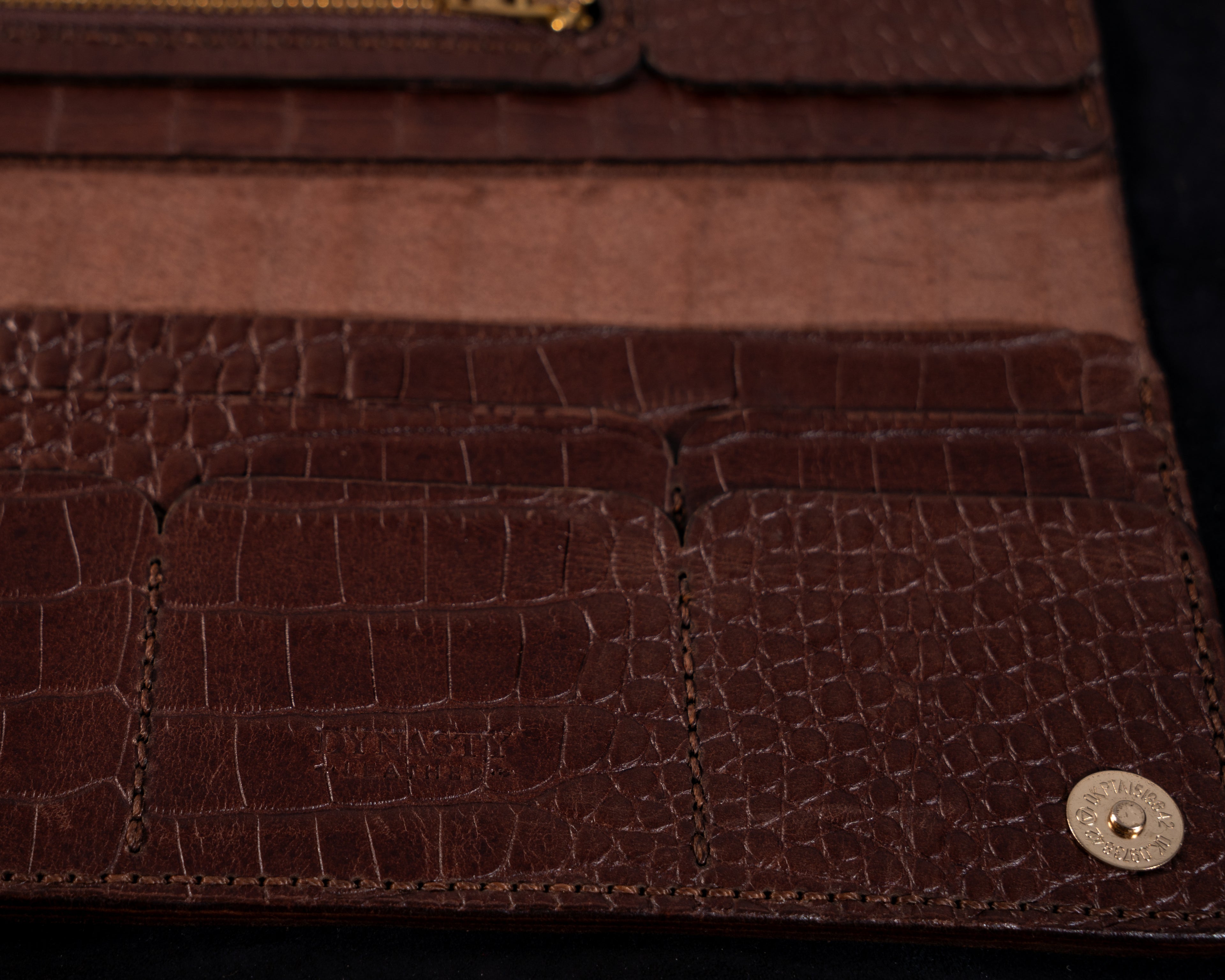 Crocodile Long Wallet