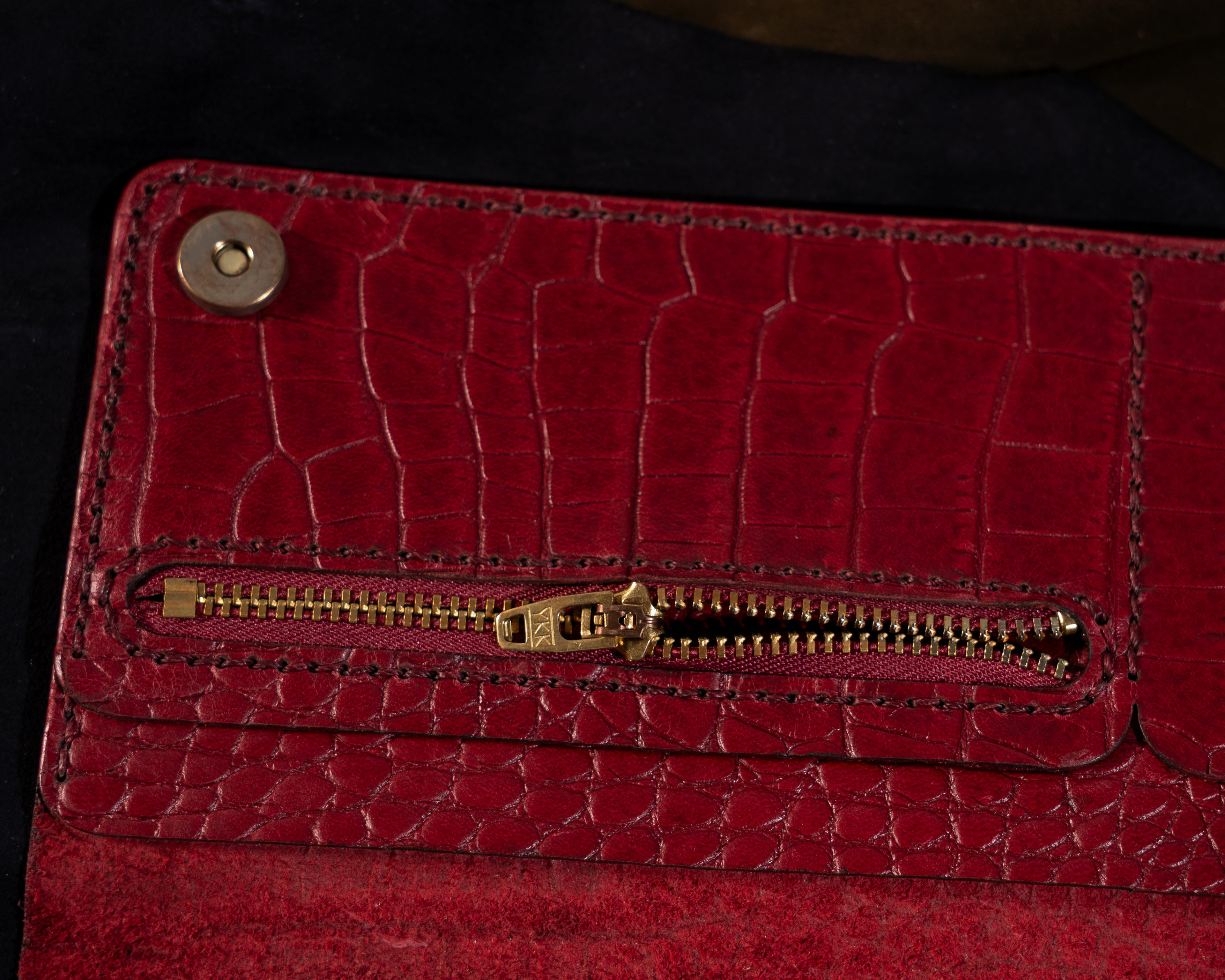 Crocodile Long Wallet