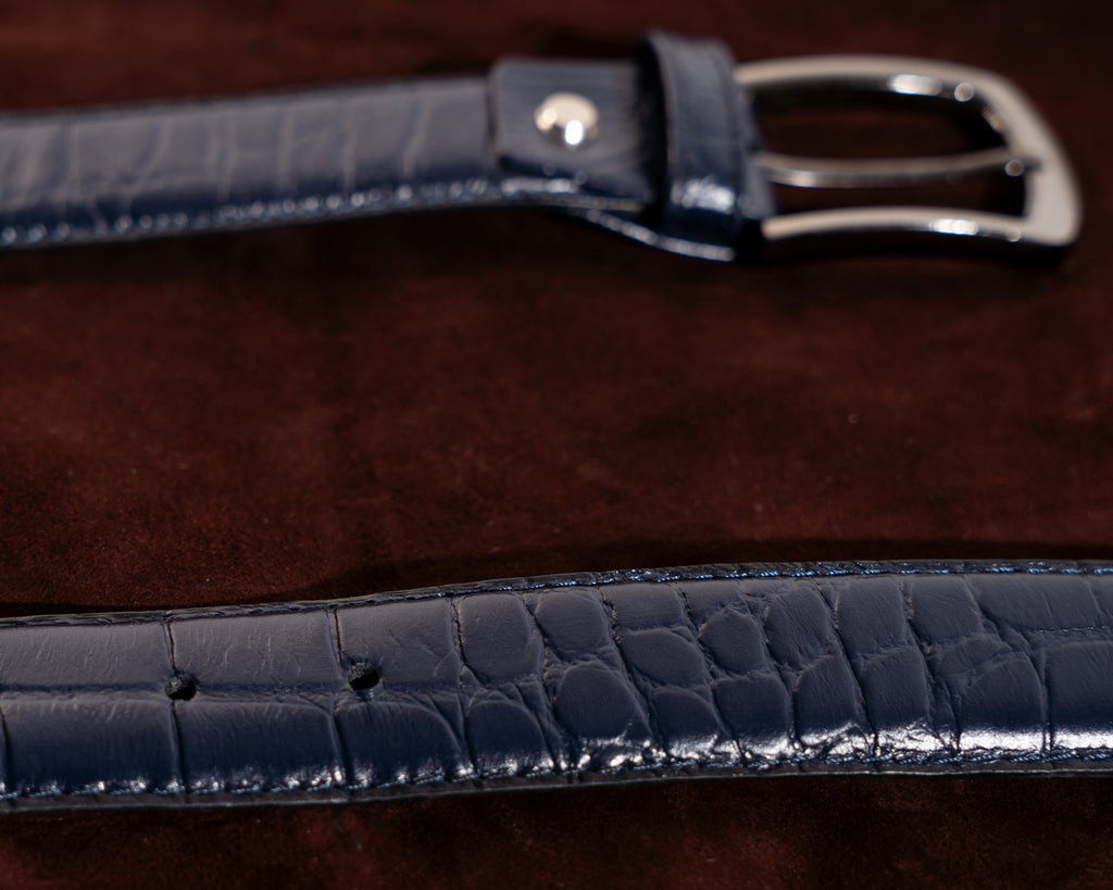 Classic Crocodile Belt 3.5cm