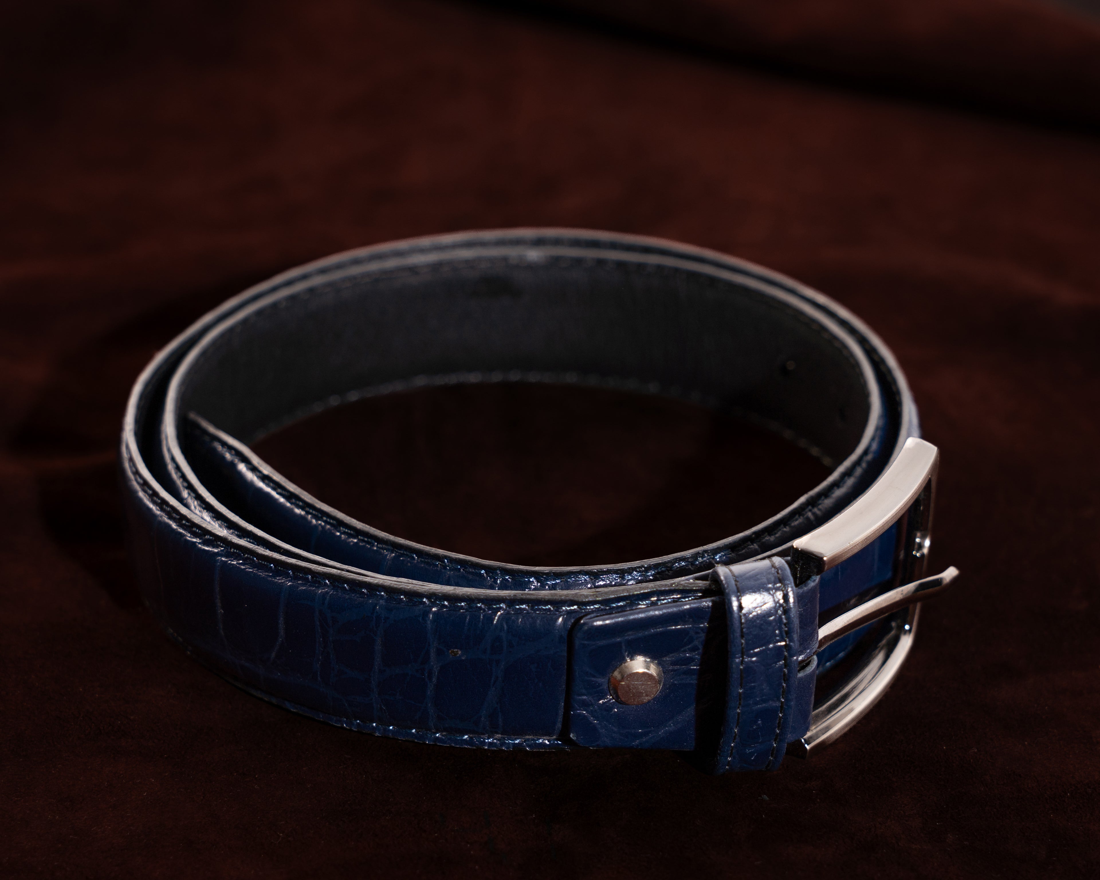Classic Crocodile Belt 3.5cm