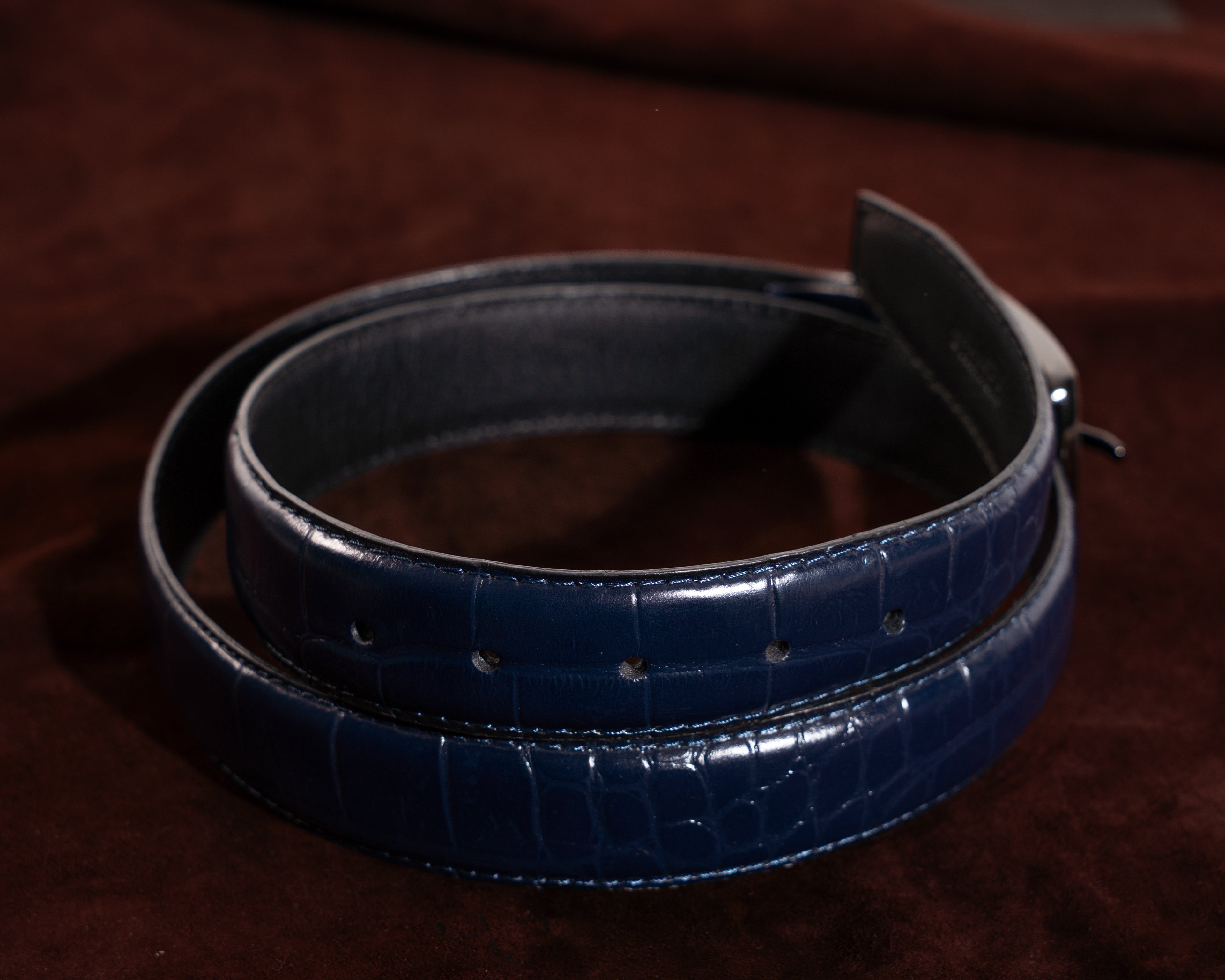 Classic Crocodile Belt 3.5cm