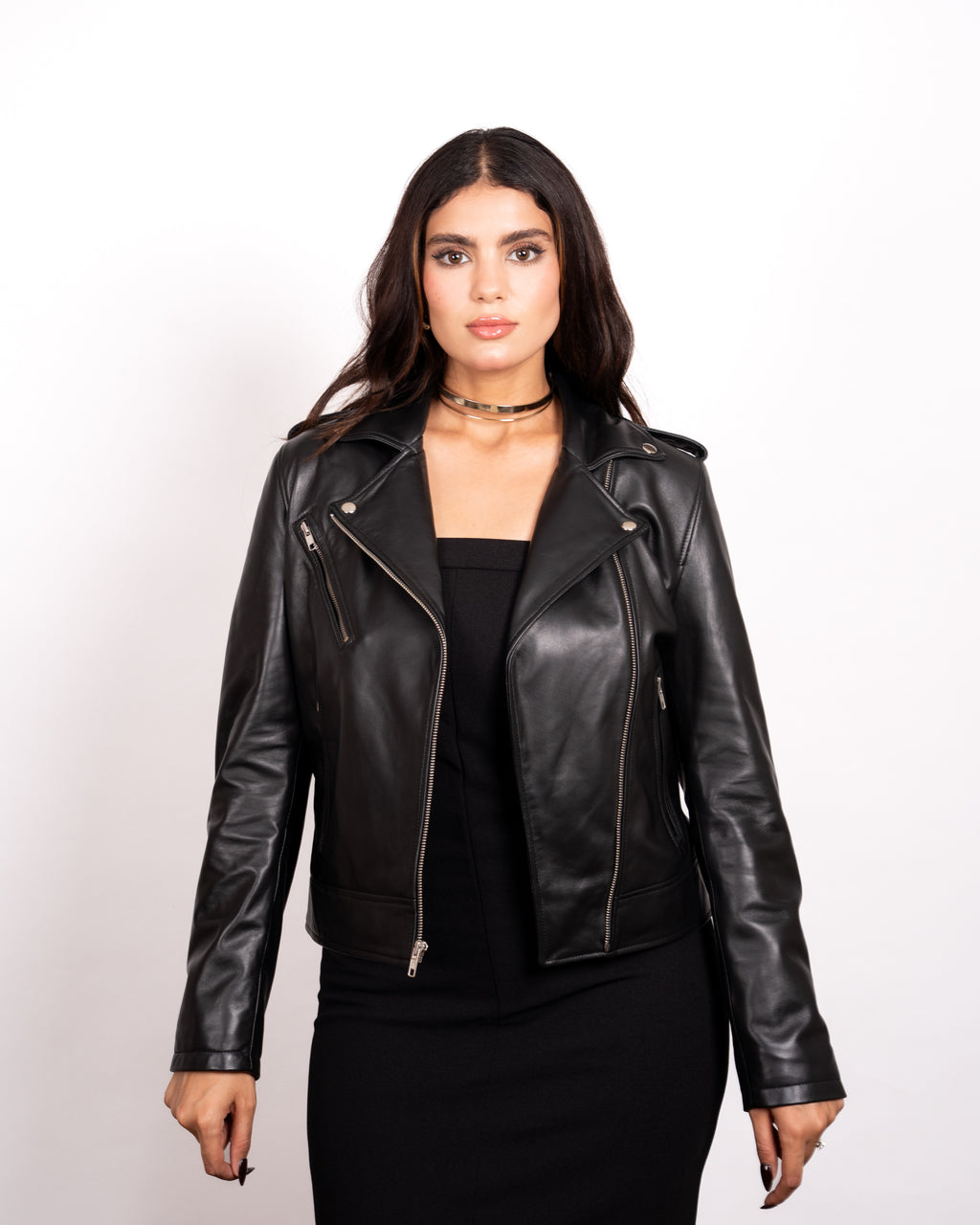 Women's Harley Leather Jacket - Iconic Biker Edge Meets Feminine Power