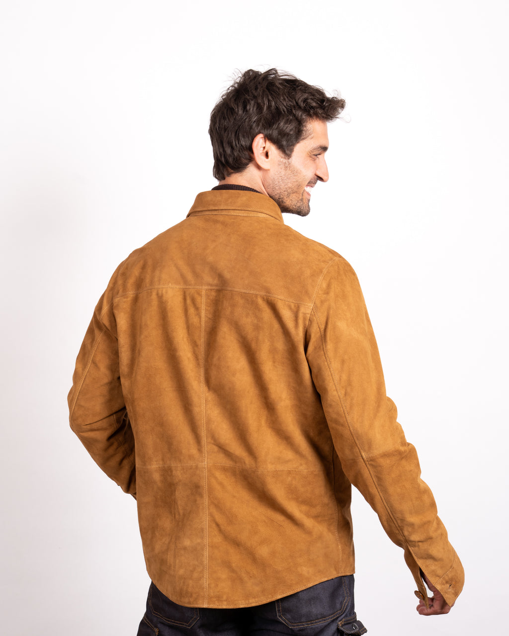 Suede Shirt Jacket - Casual Sophistication Meets Luxurious Comfort