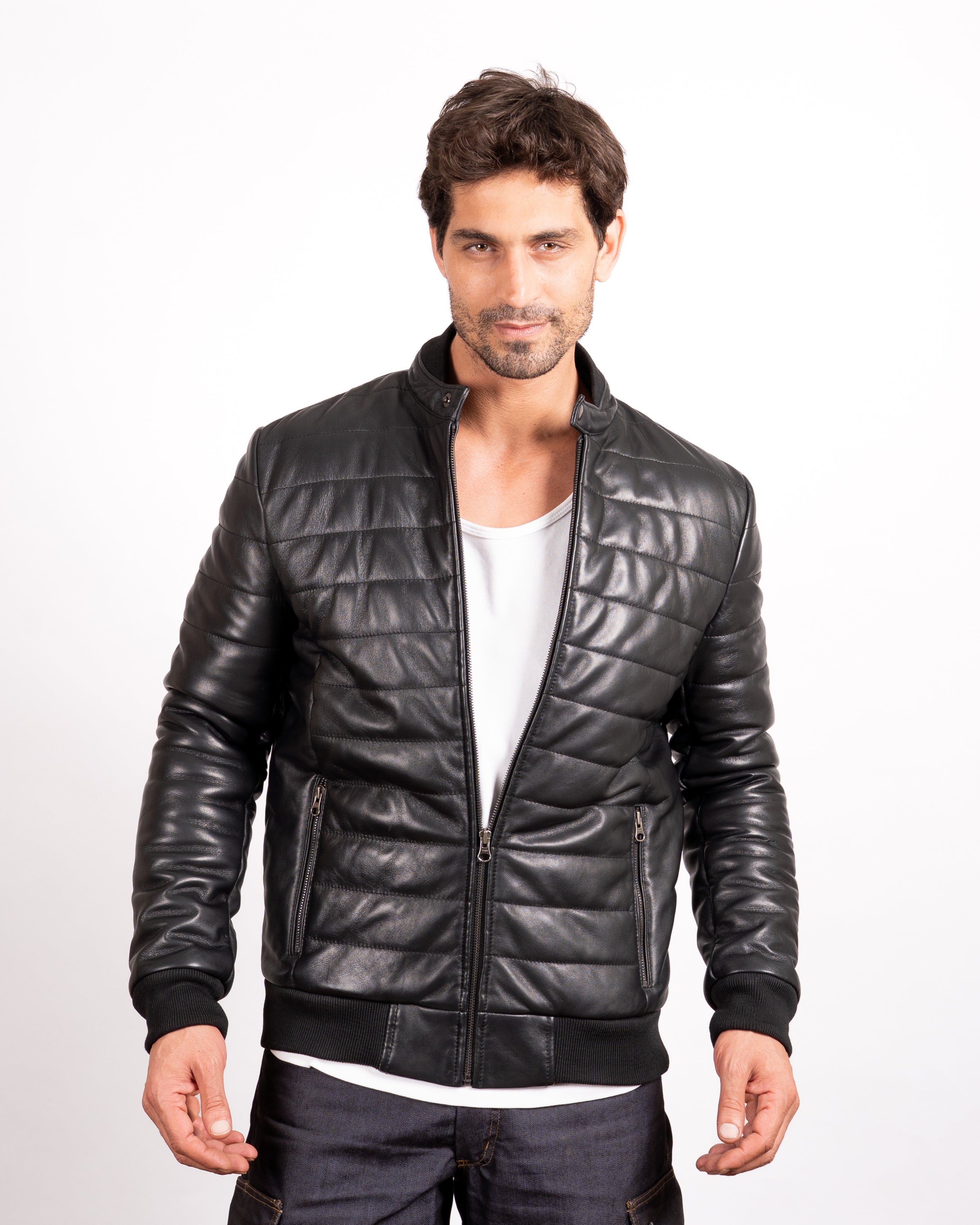 Puffer 25 Leather Jacket - Contemporary Warmth Meets Premium Craftsmanship