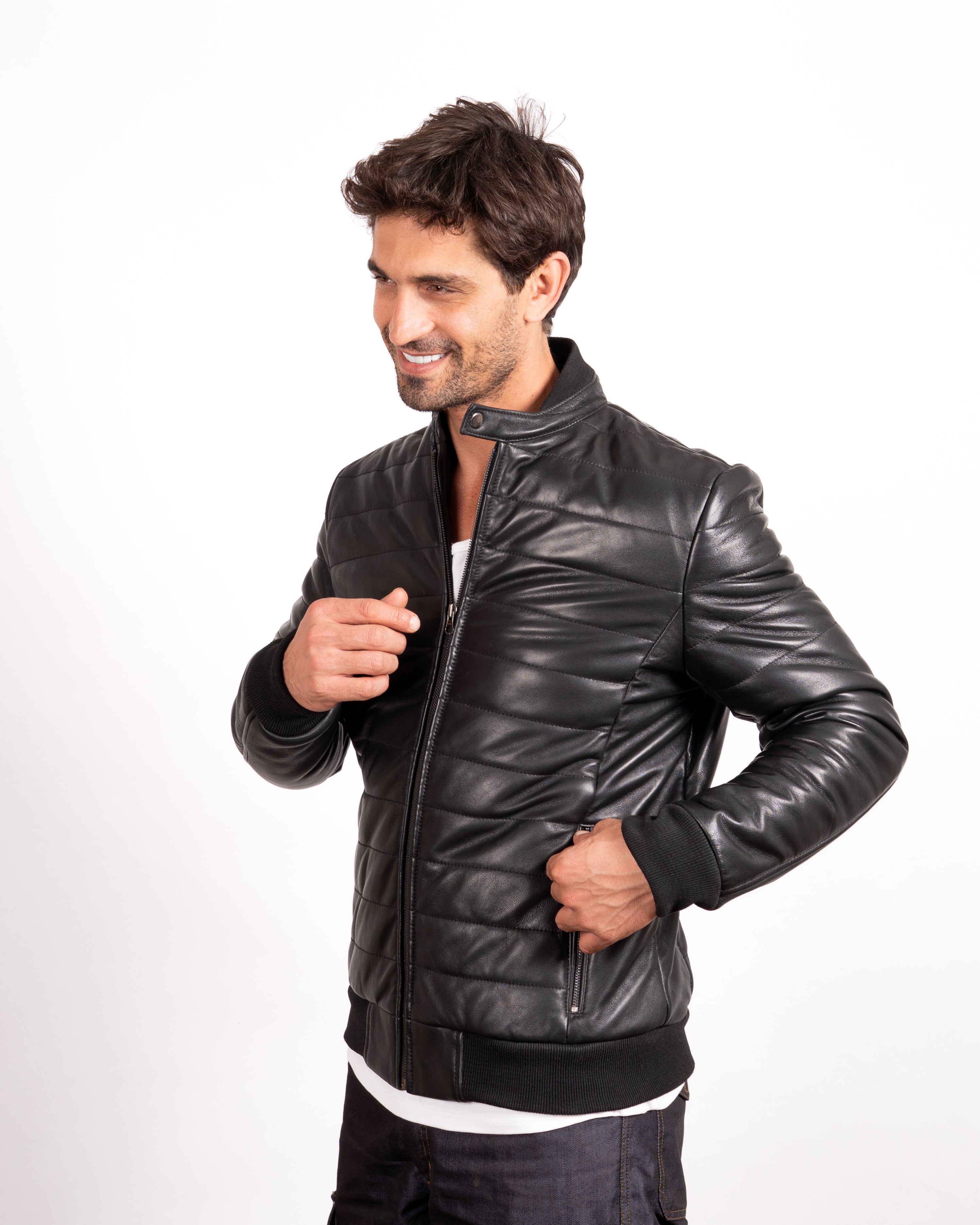 Puffer 25 Leather Jacket - Contemporary Warmth Meets Premium Craftsmanship