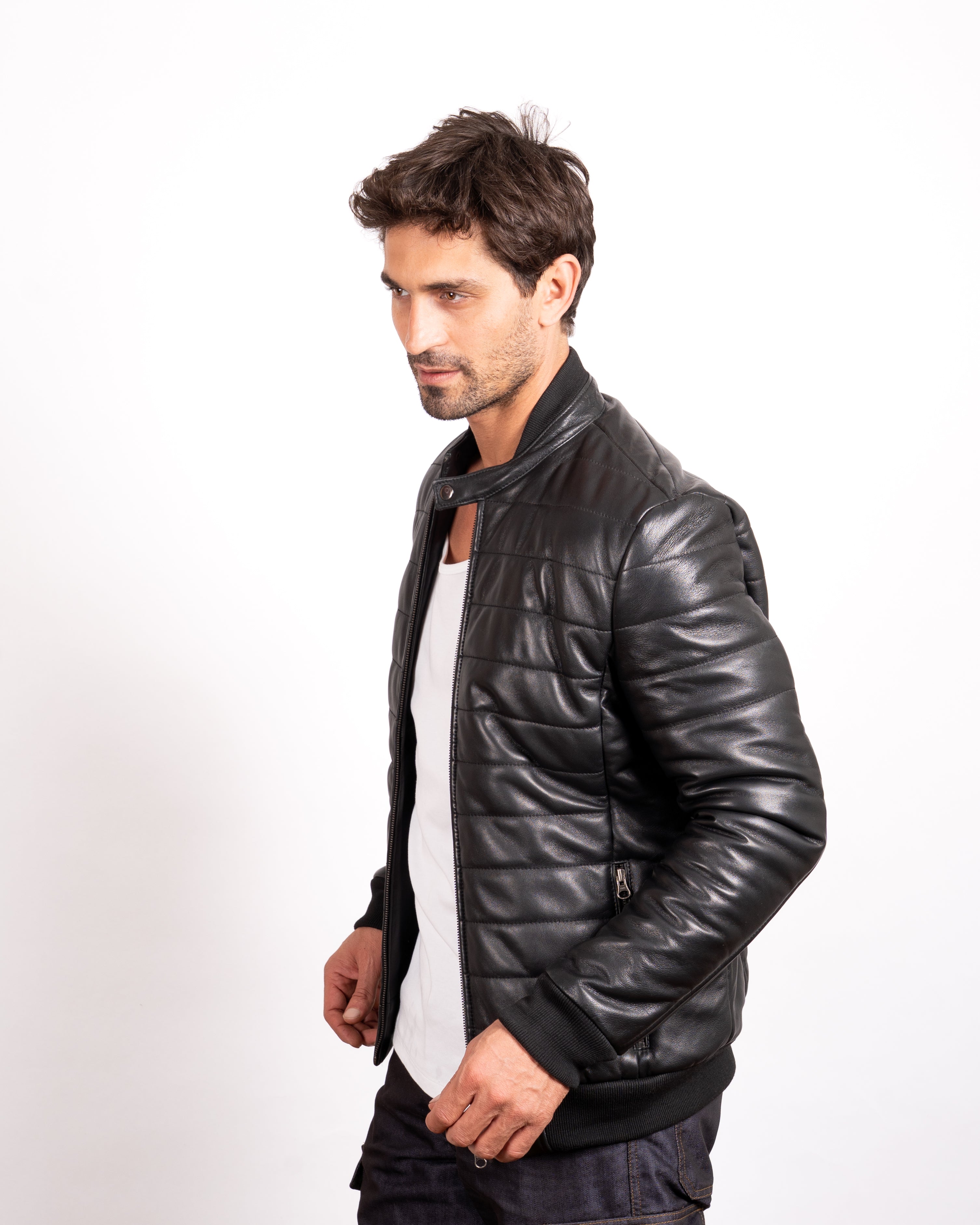 Black Puffer Jacket - Modern Warmth Meets Premium Style
