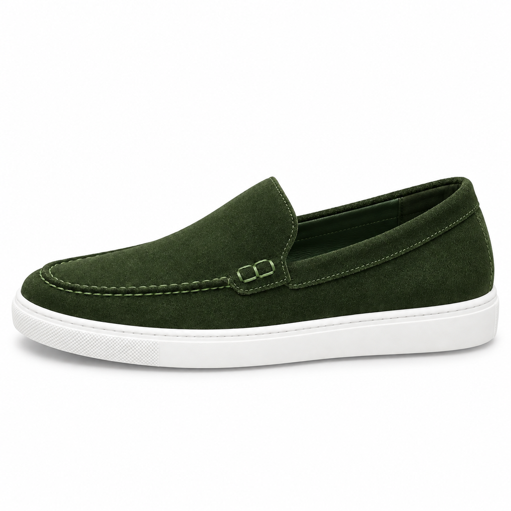 Suede Loafers